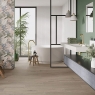 Baño con revestimiento Yris Palm Bianco 60x120 (Caja 1,44m2)