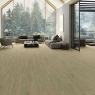 Interior con pavimento Bosland Honey Antideslizante 20x120