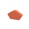 Tapón Lateral Universal Angular Rojo 8.5x28.5x12.5 cm (Precio por pieza)