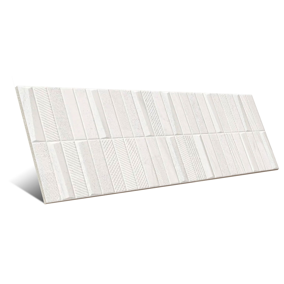 Burlington Dolmen White 30x90 (Caja 1.08m2)