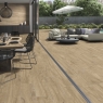 Interior con revestimiento Hannover Dorian Oak 33x100 (Caja 1.33m2)