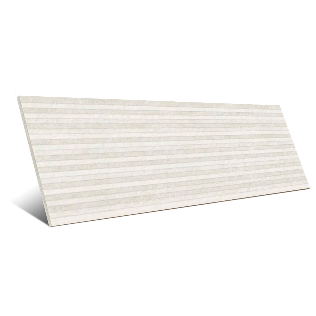 Materia Relieve Blanco 33x100 (Caja 1,33m2)