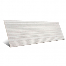 Muse Relieve White 40x120x0.7 (Caja 2,40 m2)
