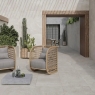 Exterior con pavimento y revestimiento Northbay Bone Antideslizante 60x60