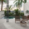 Exterior con pavimento y revestimiento Northbay Grey Antideslizante 60x60