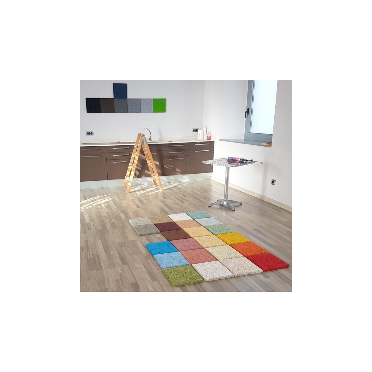 O melhor isolamento com Painel Sintético Rosa Legnomuro 29x29