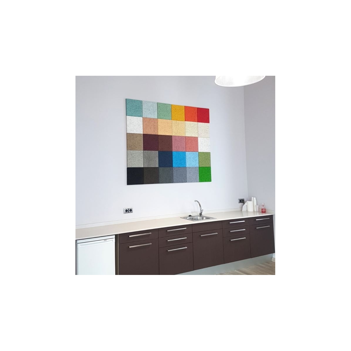 Painel Sintético Rosa Legnomuro 29x29 - O melhor isolante