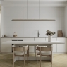 Interior con revestimiento Light White 60x12