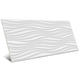 Foto de Light Waves White Brillo 60x120 (Caja 1.44m2)