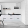 Interior con revestimiento Light Bio White 33x100