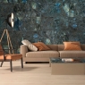 Sala con Pavimento Byron Haya 20x120 Xtra