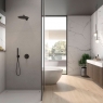 Baño con Pavimento Byron Haya 20x120 Xtra