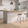 Cocina con Revestimiento Ground Gris 120x120