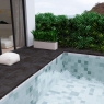 Piscina con revestimiento Pireo Gris 15x15 (Caja 0,99m2)