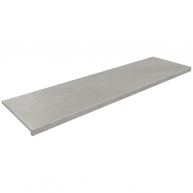 Peldaño Recto Burlington Grey Antideslizante 33x120 (Caja 2 piezas)