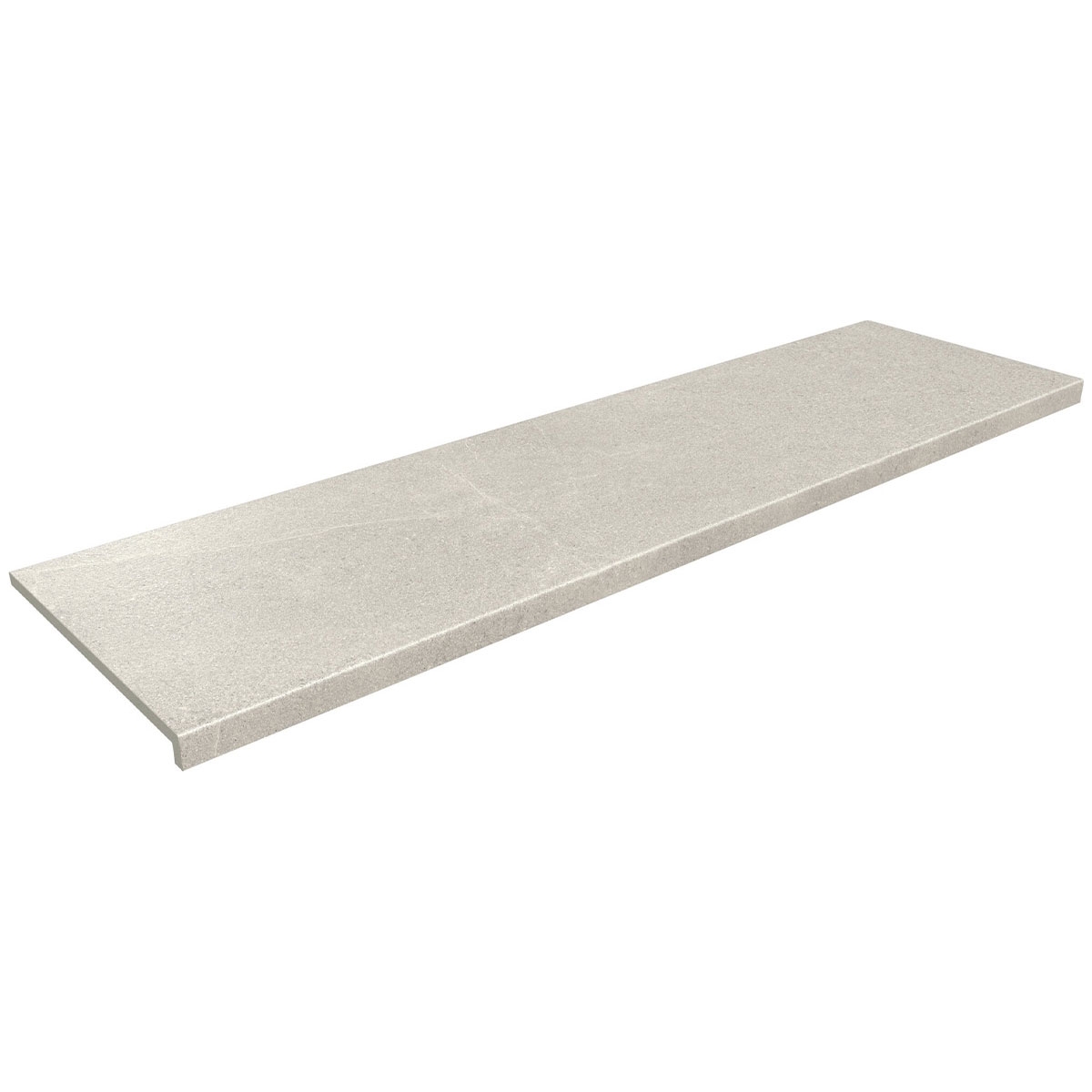 Peldaño Recto Burlington Pearl Antideslizante 33x120 (Caja 2 piezas)