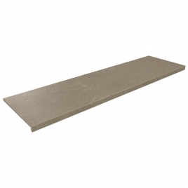Foto de Peldaño Recto Burlington Taupe Antideslizante 33x120 (Caja 2 piezas)
