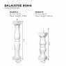 Vorgefertigtes Betonbalustermodell Roma