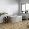 Baño con Pavimento Bayard Natural 15x90