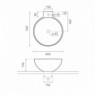 Lavabo circulaire Bayona - Lavabos circulaires - Marque The Bathco