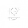 Lavabo circulaire Sardaigne The Bathco