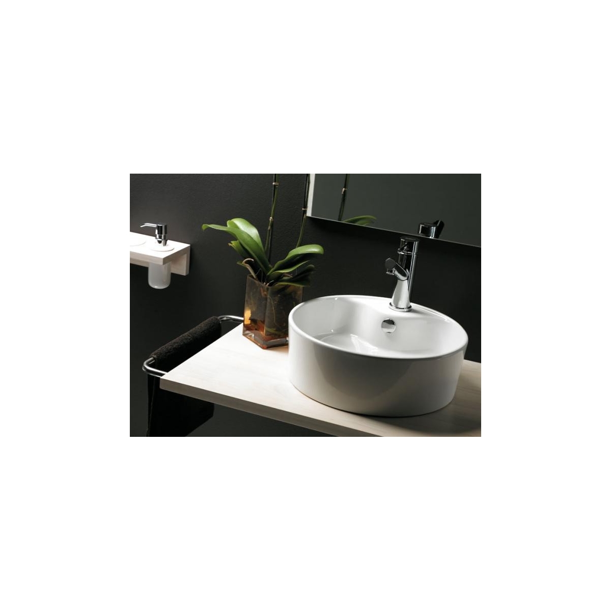 Viena Circular Washbasin The Bathco