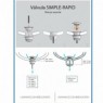 Válvula quadrada Single-Rapid Sink