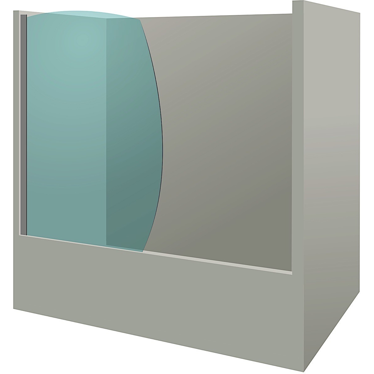 Hanoi ST bathtub screen Bathtub screens Doccia