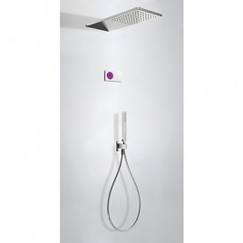 Kit de duche eletrónico termostático oculto Slim Exclusive