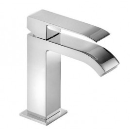 Single lever washbasin faucet 159mm square