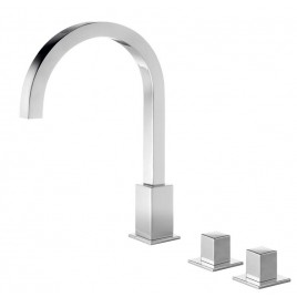 Quadro de volantes de prateleira de duas alavancas