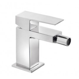 Grifo Monomando Bidé Cuadro con Maneta