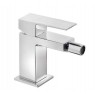 Grifo Monomando Bidé Cuadro con Maneta - Tres