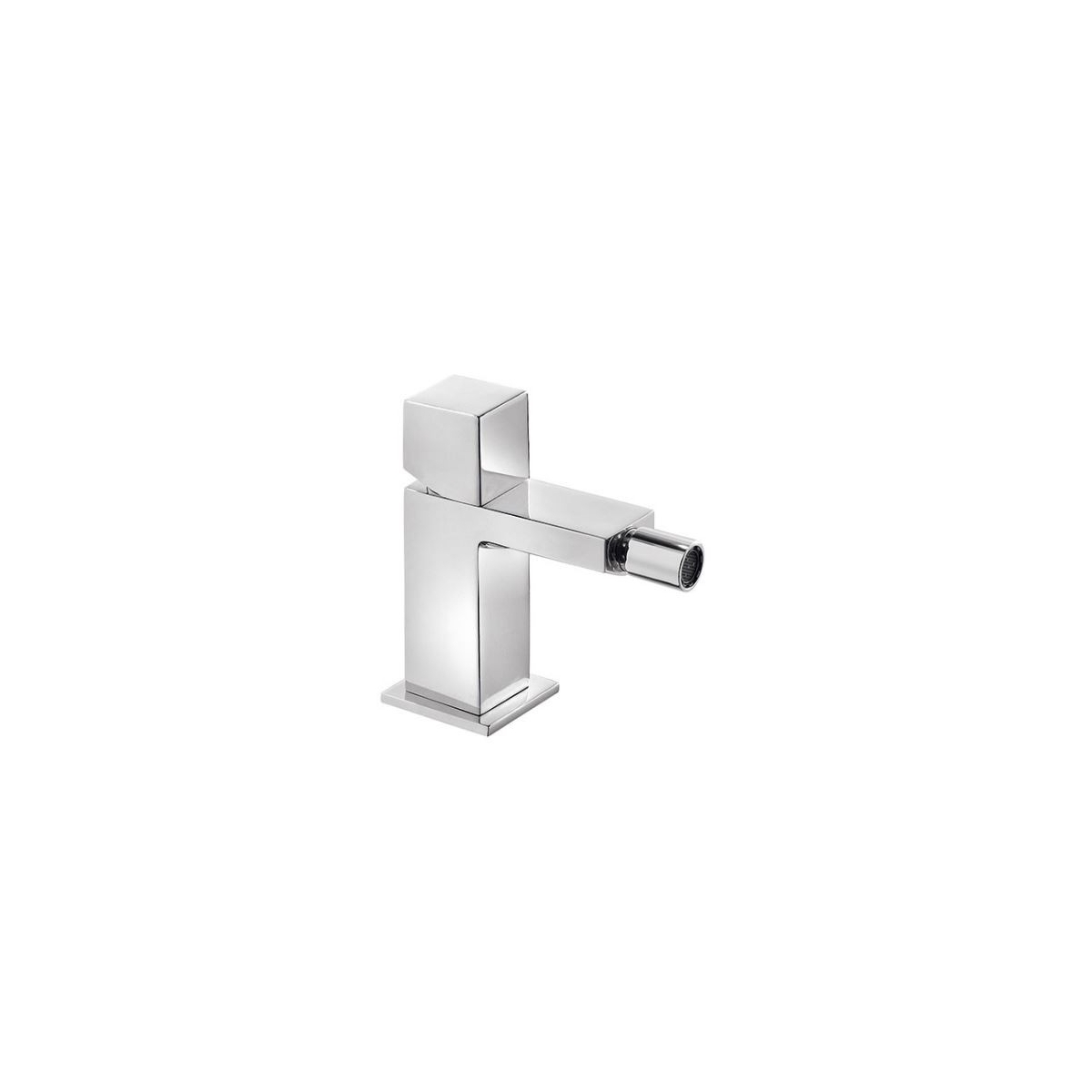 Einhebel-Bidet-Wasserhahn mit Lenkrad – Tres