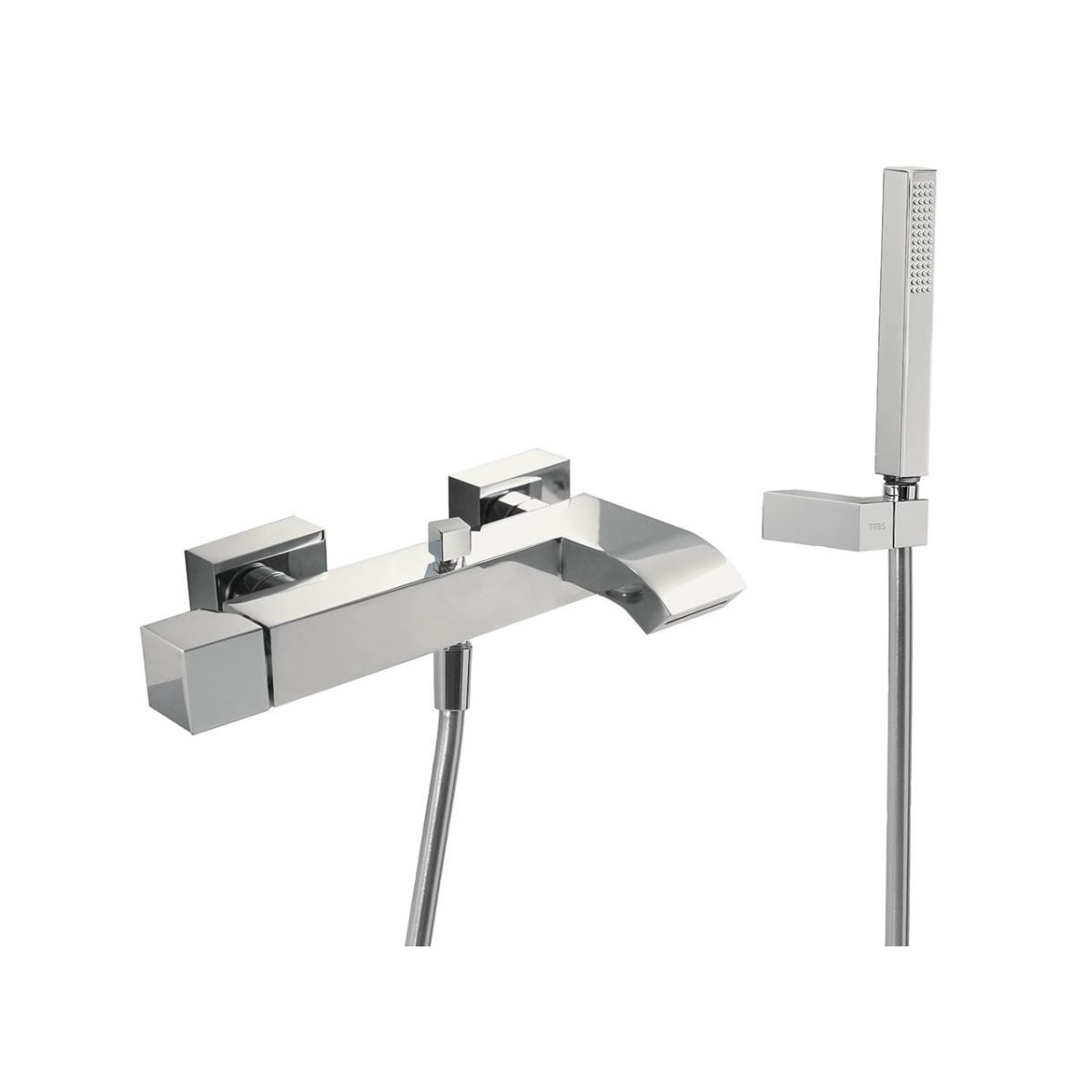 Robinet bain-douche à levier unique avec cascade Photo