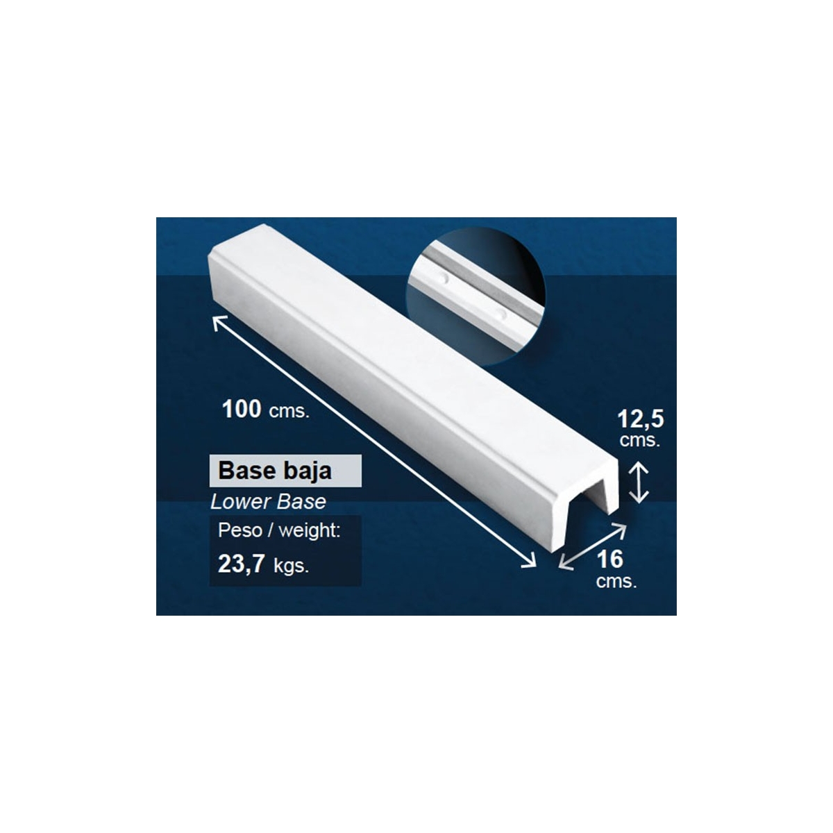 Bodengeländer (UD) - Prefabricados López