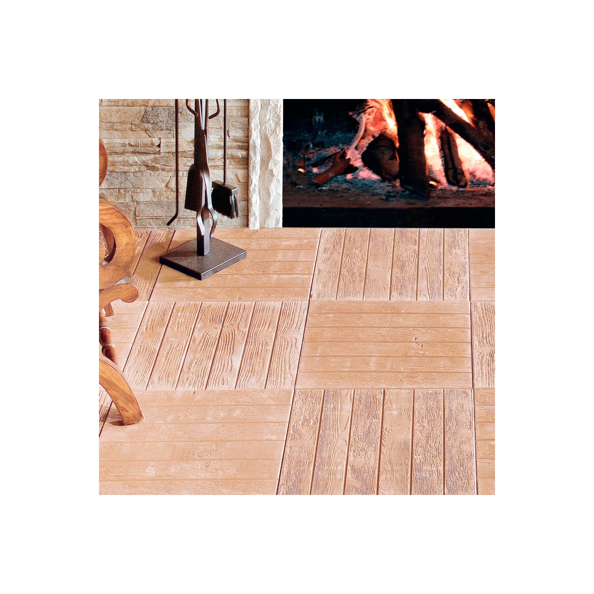 Telha Açores 50x50 (palete de 18m2) - Verniprens Verniprensbordas da piscina