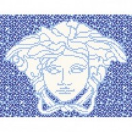 Fond de piscine Versage - Bordures et mosaïques - Marca VIDREPUR