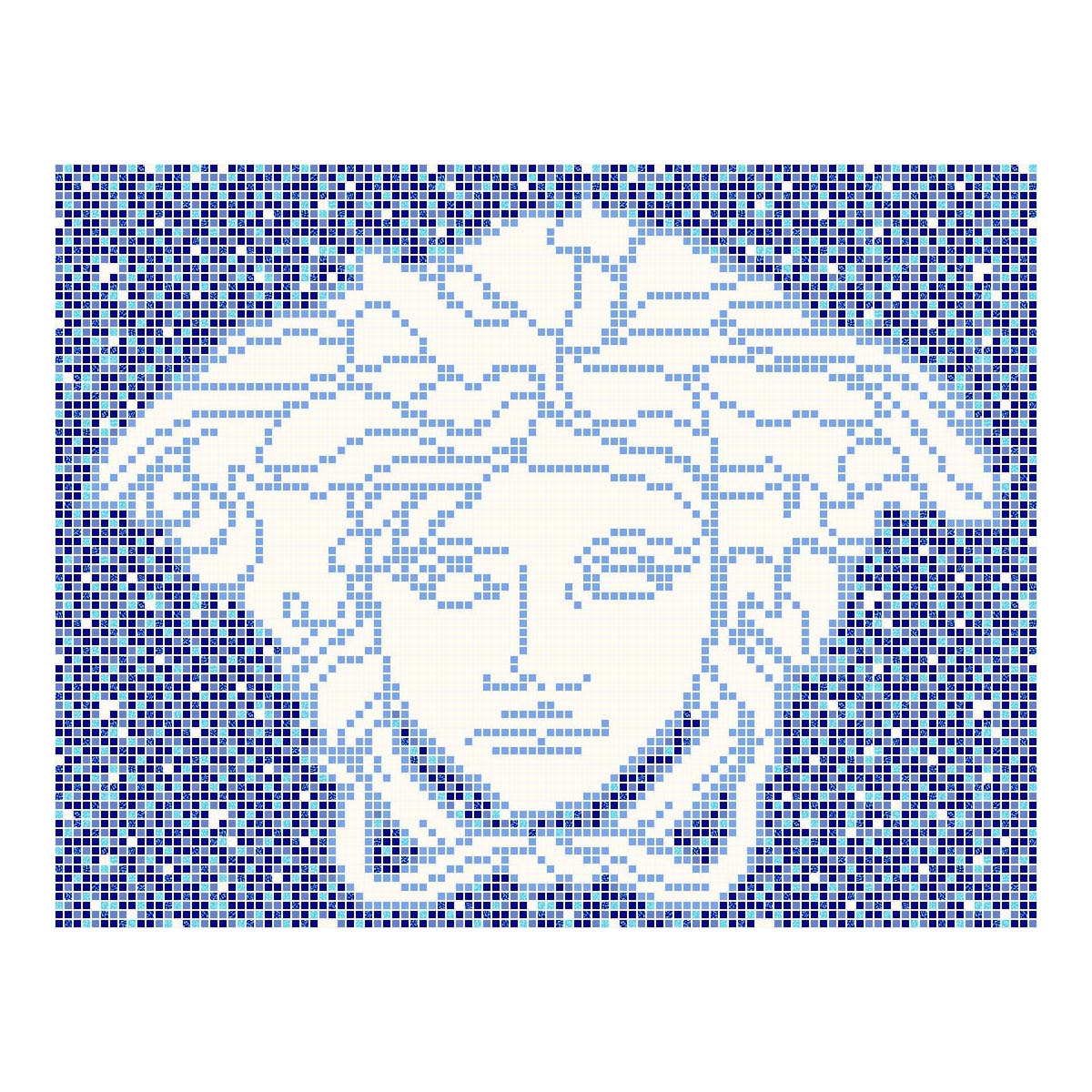 Fond de piscine Versage - Bordures et mosaïques - Marca VIDREPUR