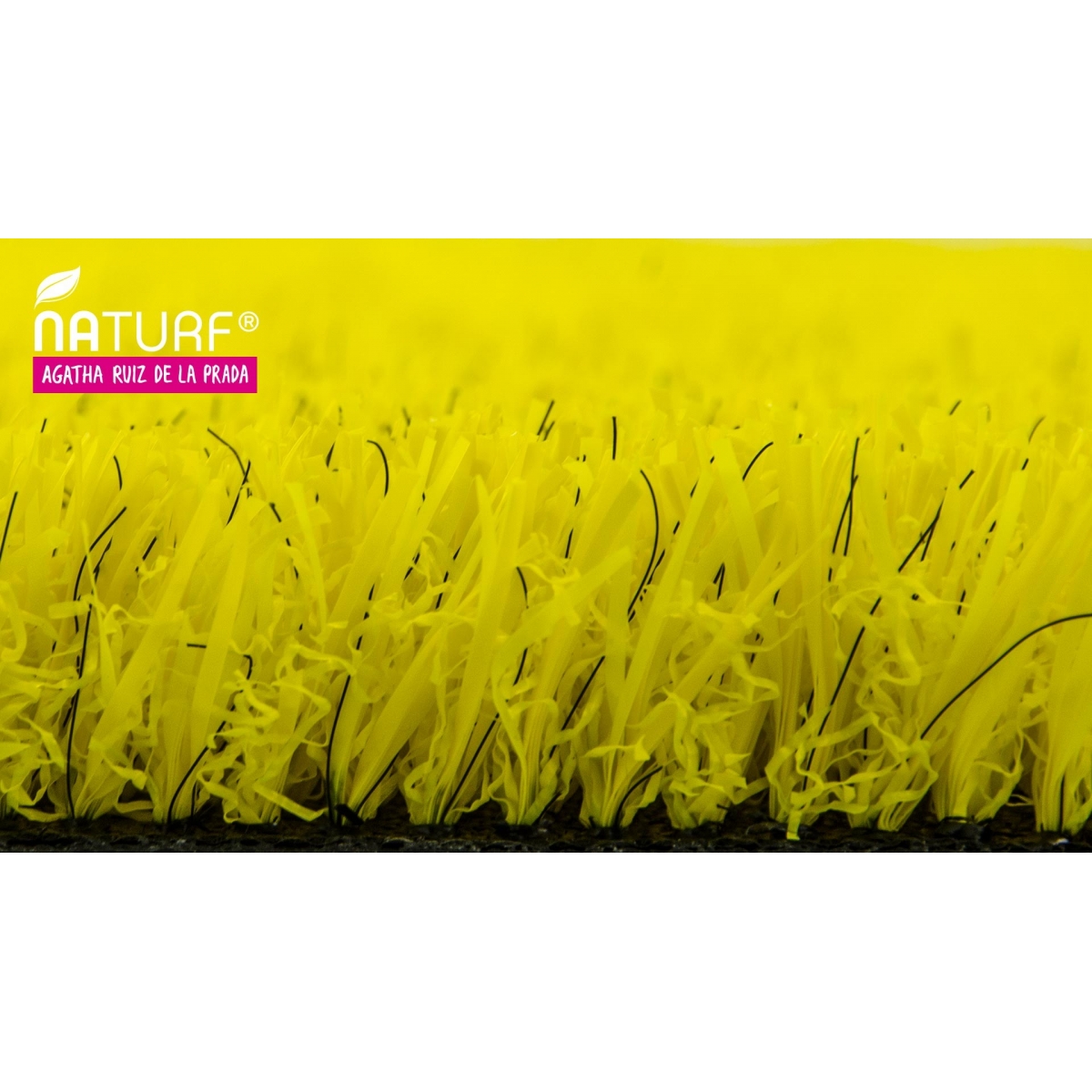 Gazon artificiel jaune Agatha Series Gazon artificiel Naturf