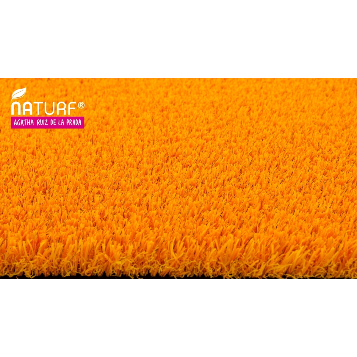 Piscines et jardin Naturf - Gazon artificiel Orange Série Agatha