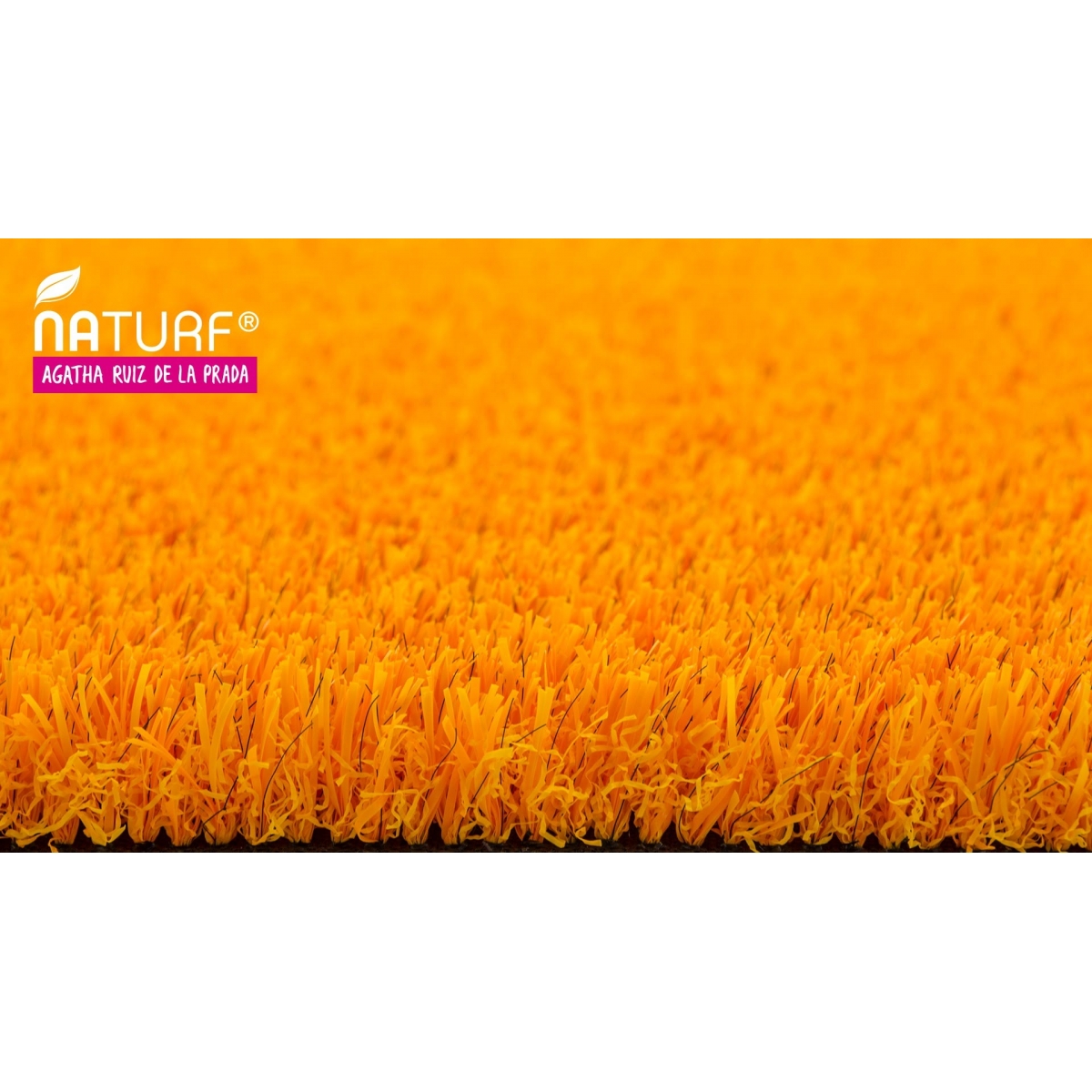 Naturf Grama Artificial Laranja Série Agatha
