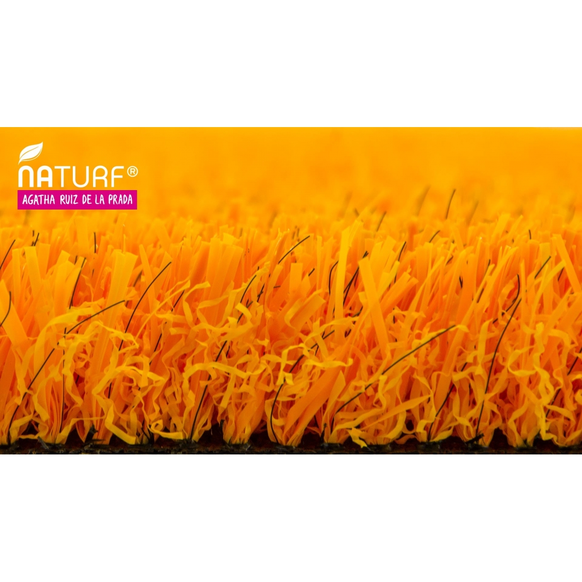 Gazon artificiel Orange Agatha Series Gazon artificiel