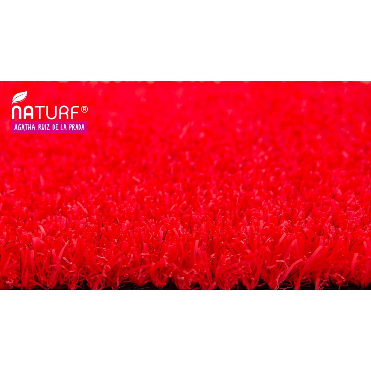 Naturf Artificial Grass Red Agatha Series