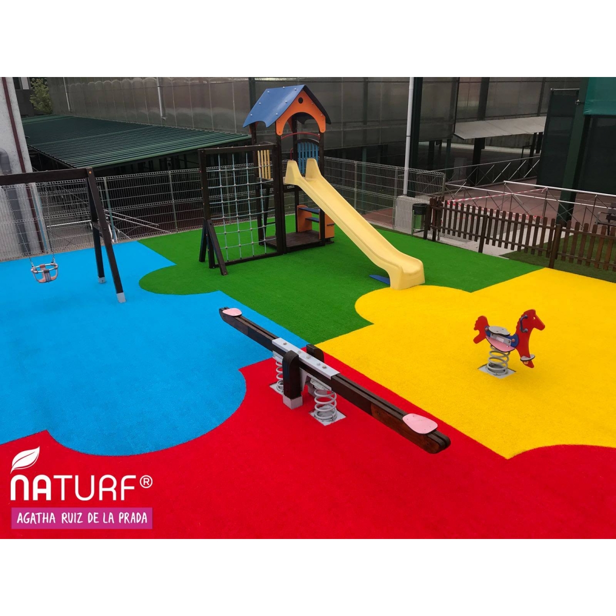 Grüne Kunstrasen-Agatha-Serie Naturf