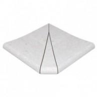 Coin extérieur incurvé Serena Bianco SE3 31x31x2.6