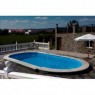 Cobertura de piscina reta 50x100 romã Prefabricados López