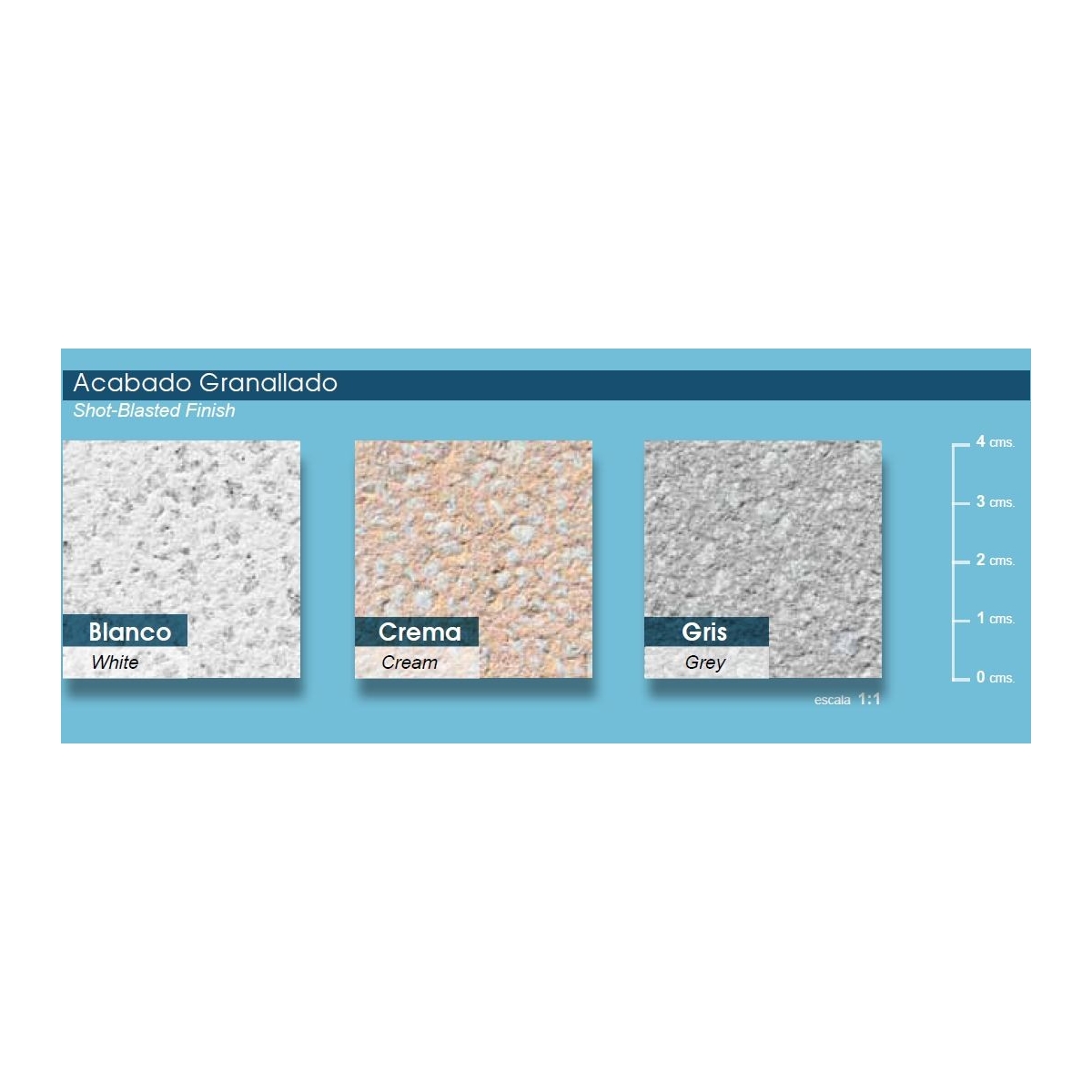 Prefabricados López Flache Platte für Poolstrand 50x50x3