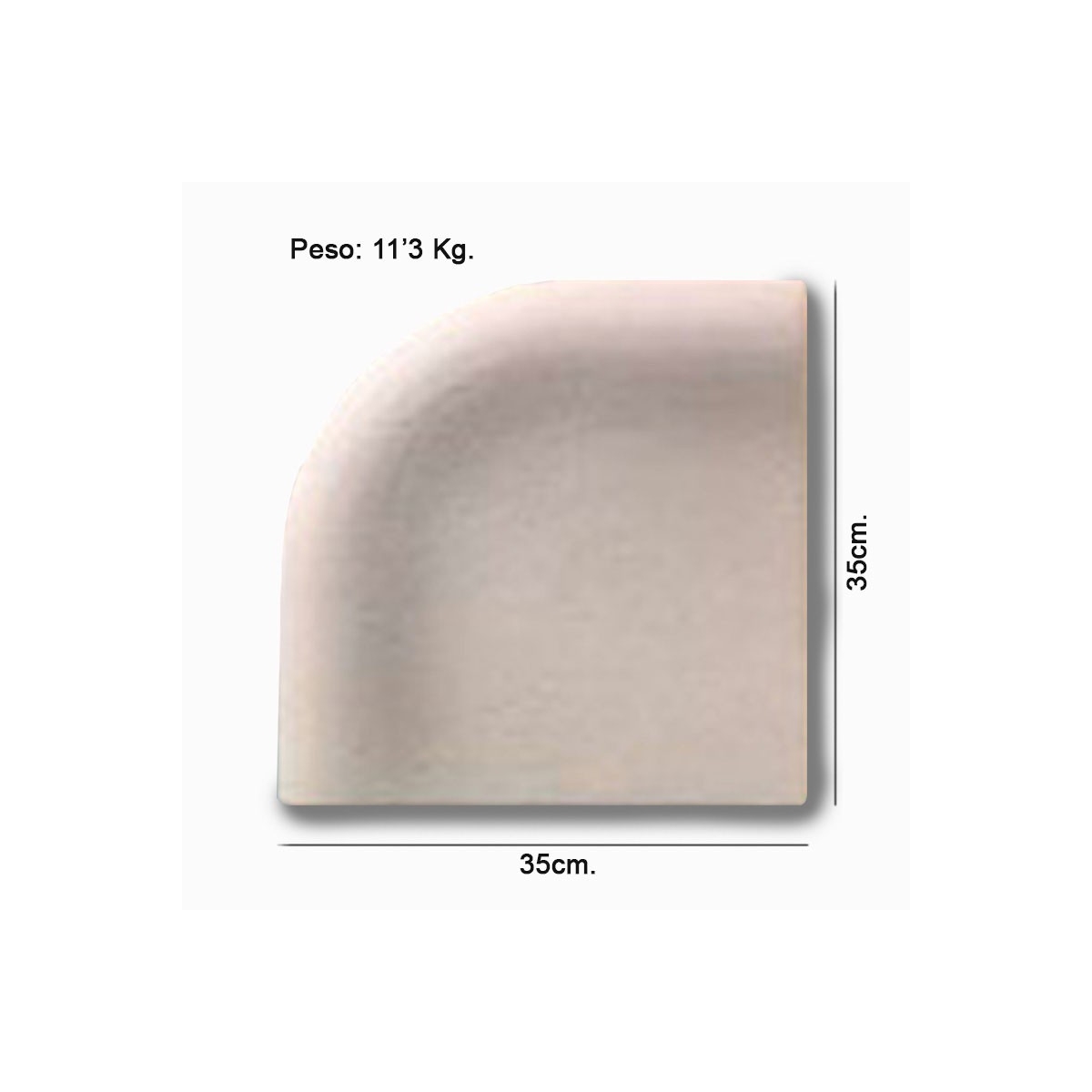 Pool edge inverted corner jaen