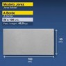 Borda reta da piscina 50x100 Jerez - Modelo Jerez